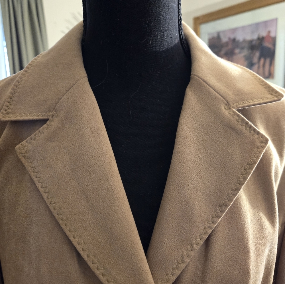 Camel colored blazer. - Picture 3 of 5
